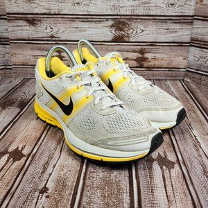 NIKE Livestrong Women's 8.5 Gray Yellow Running Shoe Sneakers 525696-007